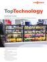 TopTechnology. TectoPromo FL2 Aida Versatile serve-over display cabinet for bakery products