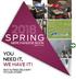 SPRING YOU NEED IT, WE HAVE IT! MERCHANDISE BOOK MARCH - MAY FAST & FREE DELIVERY TO OUR STORE