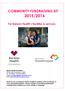 COMMUNITY FUNDRAISING KIT 2015/2016. For Barwon Health s facilities & services