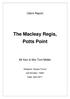 The Macleay Regis, Potts Point