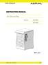 MADE IN GERMANY INSTRUCTION MANUAL. Air Dehumidifier. Series AD 420 AD 430. AD 420 / Rev. 3