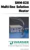 SHM-828 Multi-line Solution Heater
