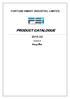 FORTUNE SMART INDUSTRIL LIMITED PRODUCT CATALOGUE