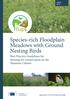 Species-rich Floodplain Meadows with Ground Nesting Birds