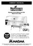 OWNER S MANUAL. Gourmet Series Marine Gas Grill Model A L