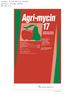 Agri-mycin 2.5 POUNDS AGRICULTURAL STREPTOMYCIN NCP ( ) Agri-mycin lb. Bag EPA/Mech NCP
