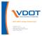VDOT s HRTAC and Mega- Projects Program