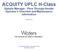 ACQUITY UPLC H-Class Sample Manager - Flow Through Needle Operator s Overview and Maintenance Information