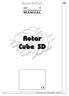 maintenance MANUAL Rotar Cube SD Rotar Cube SD Cod.197CC5200 Ed.1-07/2009