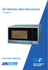25L Stainless Steel Microwave
