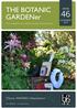 46 November the botanic gardener. Theme: AMAZING interpretation. The magazine for botanic garden professionals. Issue