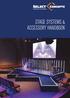 STAGE SYSTEMS & ACCESSORY HANDBOOK