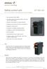 Safety control unit 471 M41 H31. for 4 to 32 sensors, with safety and control outputs. Use. Models. + PLe according to EN ISO