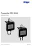 Transmitter PEX 3000 Instructions for Use