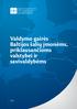 Valdymo gairės Baltijos šalių įmonėms, priklausančioms valstybei ir savivaldybėms