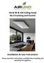 Verdi 90 & 120 Ceiling Hood Re-Circulating and Ducted Installation & User Instructions
