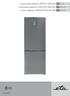 3-21. Kombinovaná chladnička NÁVOD K OBSLUZE Kombinovaná chladnička NÁVOD NA OBSLUHU Combi refrigerator INSTRUCTIONS FOR USE 14/3/2017