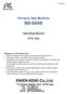 Furnace Gas Monitor SD Operating Manual (PT2-163)