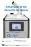 Advantages of the Sanosil Q-Jet devices