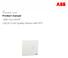 2CDC D Product manual ABB i-bus KNX LGS/A 1.2 Air Quality Sensor with RTC