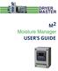 Dryer Moisture Systems Inc. Dryer Master M 2. Product Manual