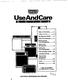 UseAndCare I ROPER NO-FROST REFRIGERATOR-FREEZER. Table Of Contents... 2