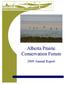 Alberta Prairie Conservation Forum Annual Report
