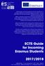 ECTS Guide for Incoming Erasmus Students 2017/2018