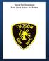 Tucson Fire Department Early Alarm System, 3rd Edition