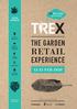 RETAIL THE GARDEN EXPERIENCE FEB green retail VISITORS INFORMATION. Europe s no.1 Garden Retail Event