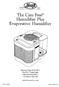 The Care Free Humidifier Plus Evaporative Humidifier