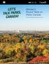 LET S TALK PARKS, CANADA!