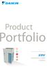 Product. ortfolio. Integrated climate control