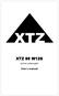 XTZ 99 W12S. Active subwoofer. User's manual