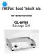 User and Service manual. GL-series Sausage Grill