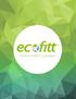 Ecofitt Product Catalogue