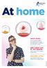 At home Summer 2015 GREAT NEWS! WIN A NIGHT OUT AT THE THEATRE EFFICIENT LIVING