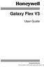 Galaxy Flex V3. User Guide. Honeywell Security. This user manual is located at