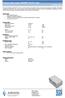 Product data sheet AIRWIN BO-FK-120J Humidity sensors
