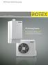 ROTEX gas hybrid heat pump. A strong team.