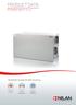 PRODUCT DATA COMFORT 450 BY NILAN. Ventilation & passive heat recovery. Passive heat recovery. < 450 m 3 /h