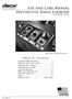 Use and Care Manual Distinctive Series Cooktop Models DCT305, DCT365
