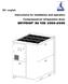 EN - english. Instructions for installation and operation Compressed air refrigeration dryer DRYPOINT RA VSD