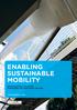 ABOUT RAMBOLL 3 ENABLING SUSTAINABLE MOBILITY INFRASTRUCTURE & TRANSPORT ENGINEERING AND CONSULTANCY SERVICES