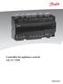 Controller for appliance control AK-CC 550B. Manual