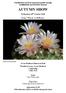 The BRITISH CACTUS and SUCCULENT Society CAMBRIDGE and DISTRICT Branch AUTUMN SHOW. From 7.30 p.m. to p.m. Judge John Watmough
