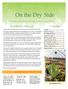 On the Dry Side. Newsletter of the Monterey Bay Area Cactus & Succulent Society