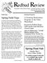Spring Plant Sale. A Growing Restoration Program in the Yuba Watershed. Field Trips Spring Field Trips. Evening Programs