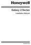 Galaxy 2 Series. Installation Manual. Honeywell Security