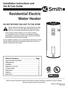 Residential Electric Water Heater